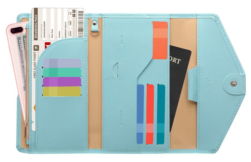 Zoppen Multi-purpose Rfid Blocking Travel Passport Wallet