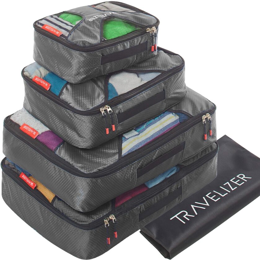 Travelizer - Travel Packing Cubes 5 pcs Luggage Organizer Set