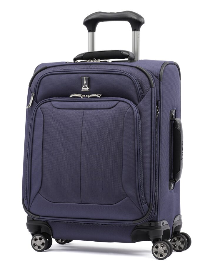 Navy 8-Wheel Carry-On Luggage Spinner