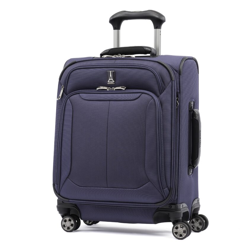 Navy 8-Wheel Carry-On Luggage Spinner