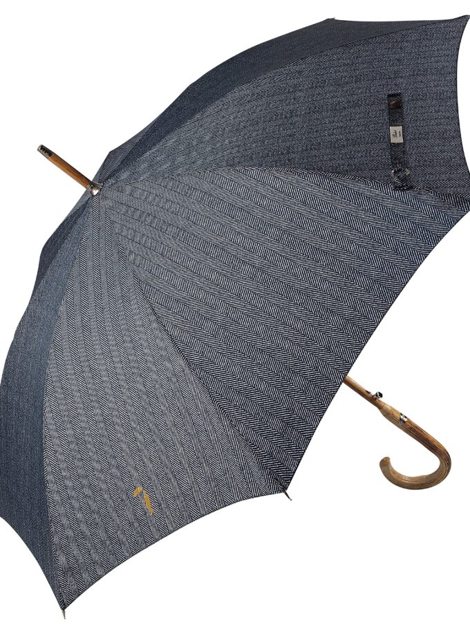 Walking Umbrella Real Wood Handle & Bamboo Shaft