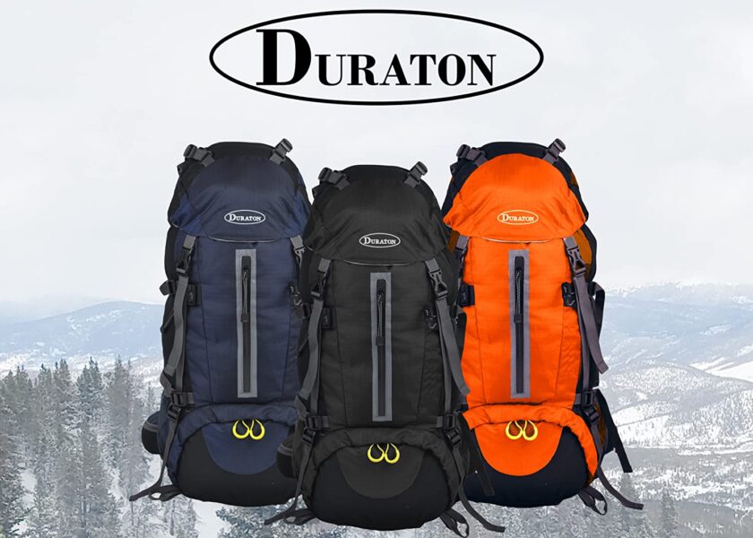 DURATON Hiking Backpack 50L, Water Resistant