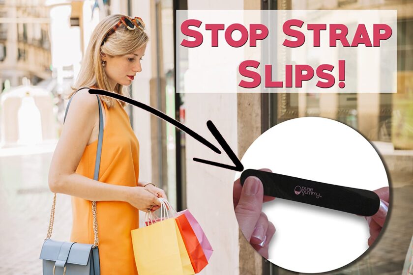 Purse Gummy Stop Strap Slips - Non Slip Grip Strip Pad - Image 6