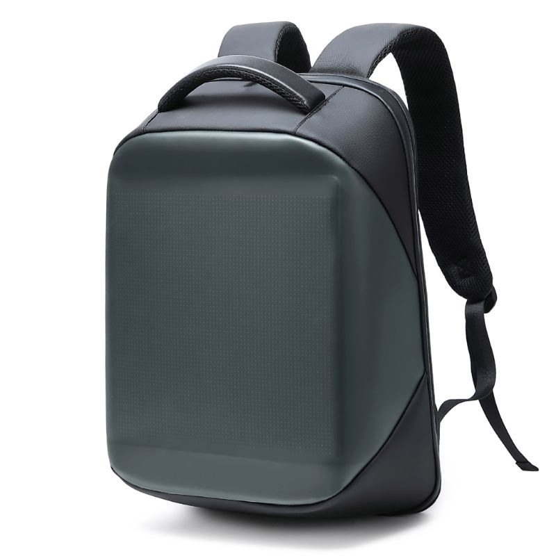 Smart LED Backpack Laptop Customizable Digital Pixel LED Screen Review ...