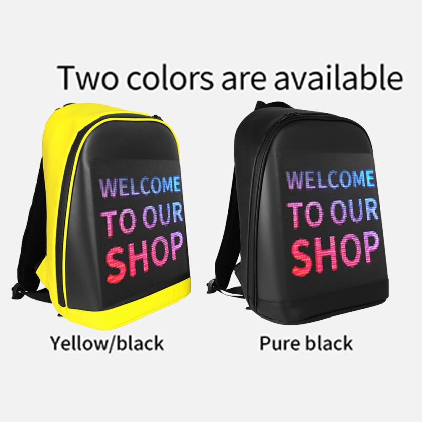 Laptop Bag Smart Backpack LED Advertising