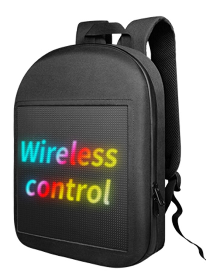 LED Backpack App Control Display Screen