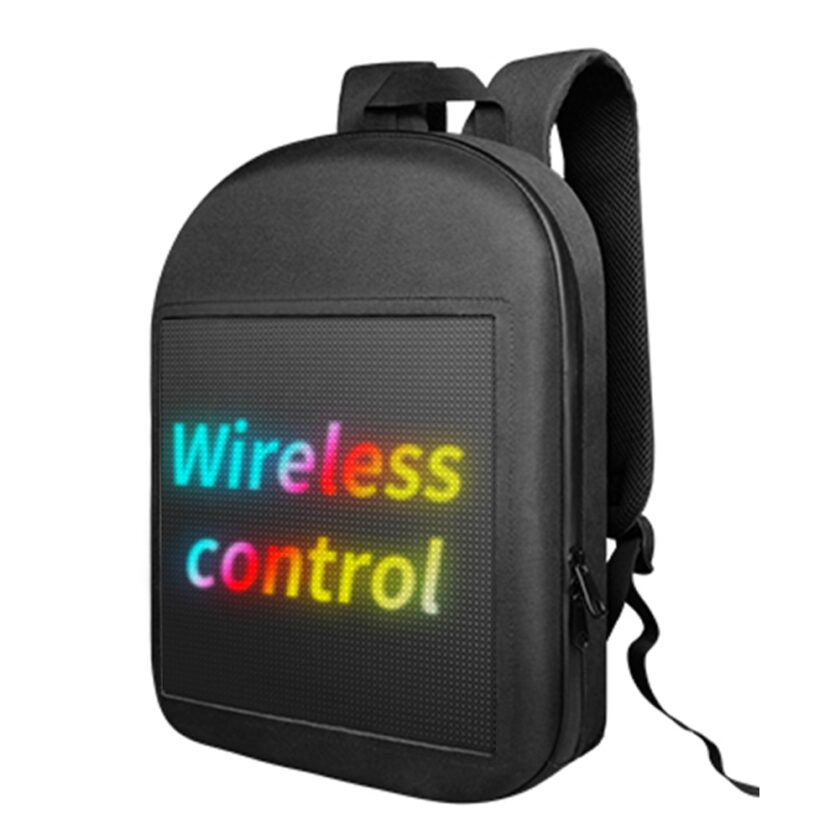 LED Backpack App Control Display Screen