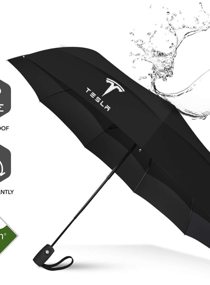 Tesla Umbrella Windproof Automatic Rainproof Coating