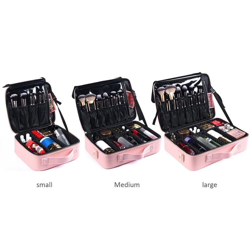 Portable Cosmetic Storage Box Makeup Organizer