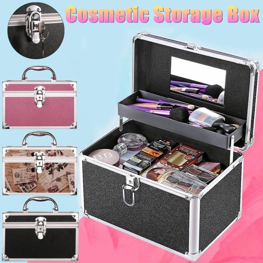 Portable Professional Cosmetic Bag Suitcases - Ideal for Beauty On-the-Go! 💄✈️