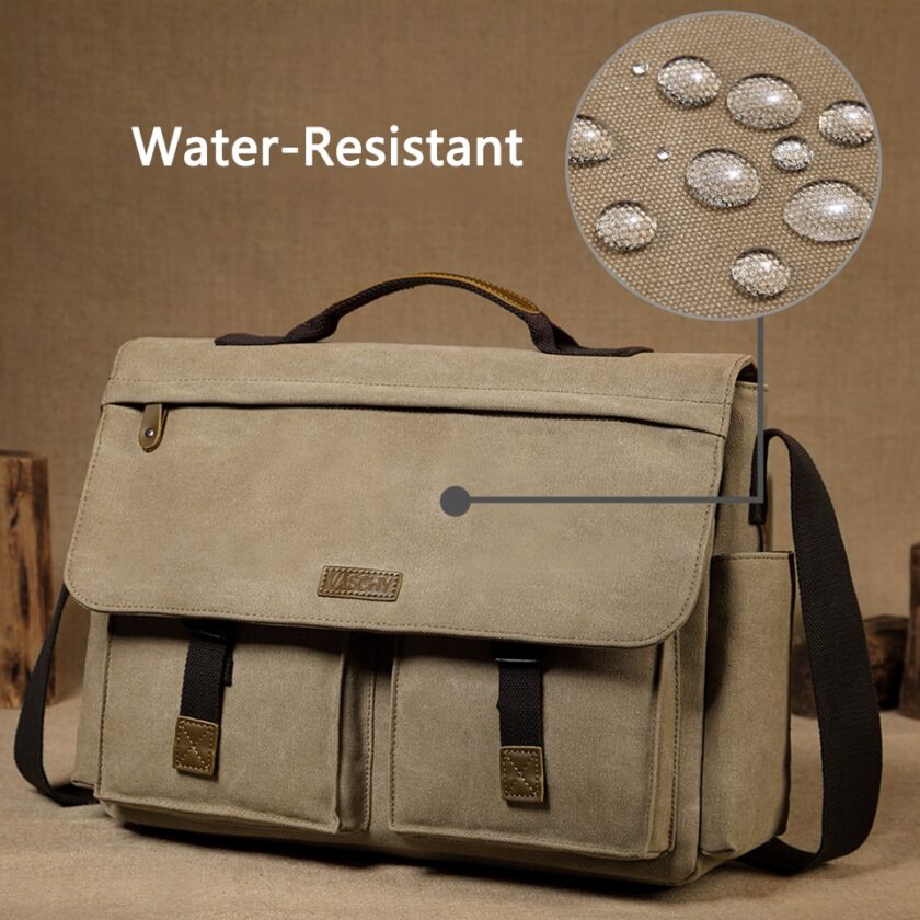 Messenger Bag Vintage Water Resistant - Image 3