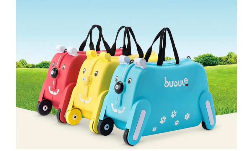 Ride-on Suitcase on wheels for kids