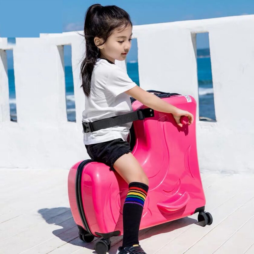 Cute Baby Carry On Luggage Spinner Wheels