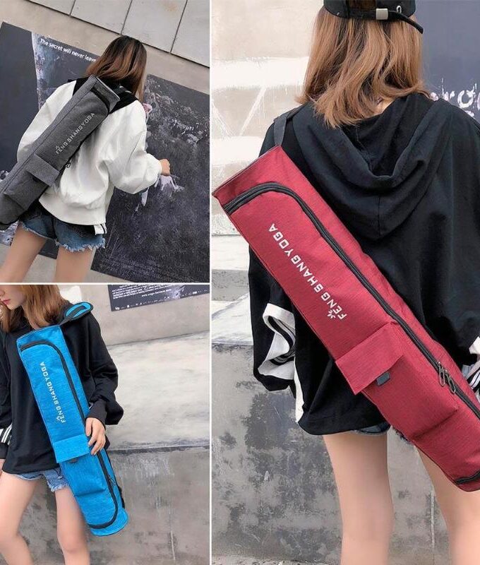 Portable Yoga Mat Bag Carrier Shoulder Crossbody