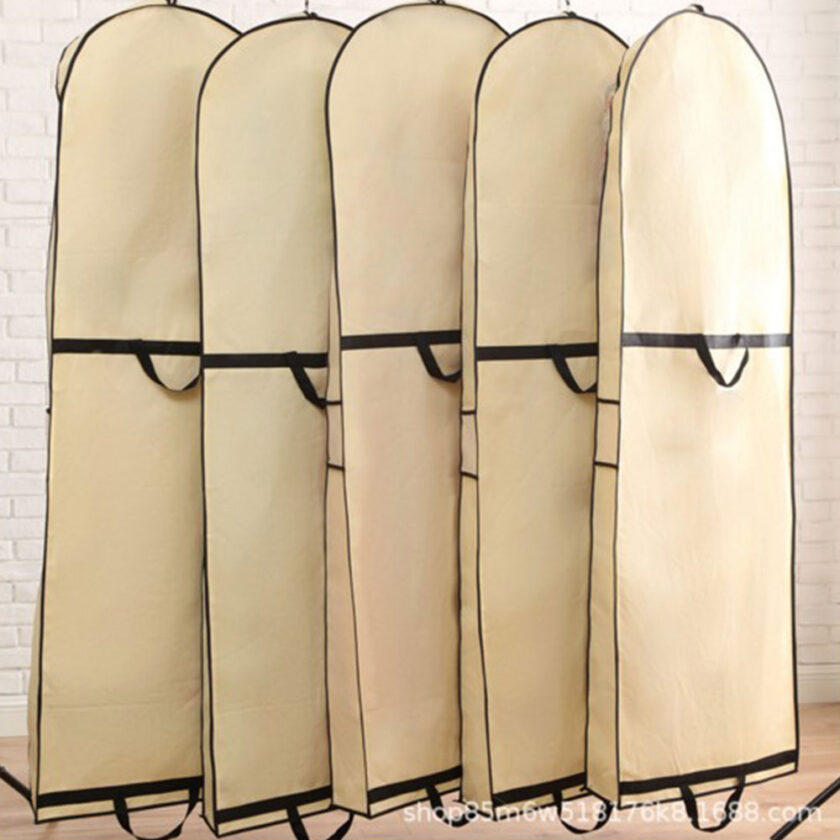 Dustproof Wedding Dress Garment Bag With Zipper