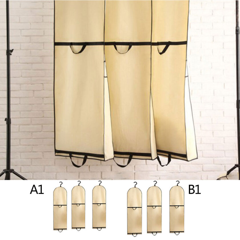 Dustproof Wedding Dress Garment Bag With Zipper