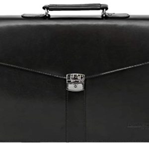 Tassia Bonded Leather Business Briefcase Bag