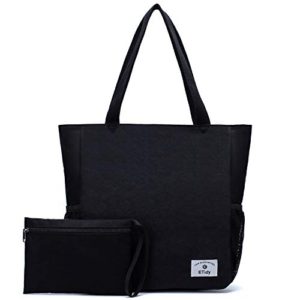 Large Capacity Foldable Tote Bag With Zipper