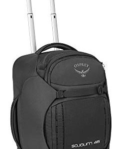 Flash Black Wheeled Luggage Osprey