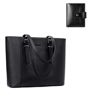 BROMEN Leather Laptop Bag for Women