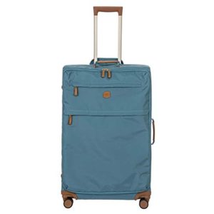 30” Spinner w/ Frame Suitcase, Grey/Blue