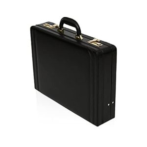 Luxury Leather Executive Case Attache Briefcase