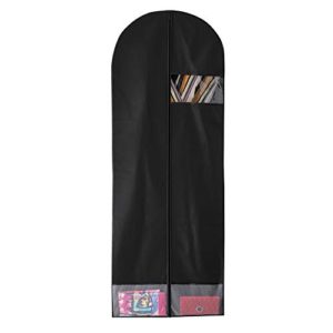 Garment Bag Breathable For Suit Dress With Large Clear Window