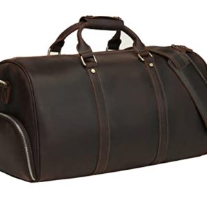 Leather Duffel Bag Full Grain Leather