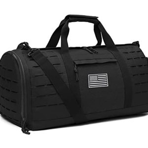 QT&QY 40L Military Tactical Duffle Bag For Men