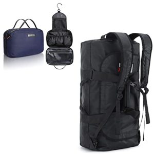 Water Resistant Backpack Duffle Heavy Duty for Gym, Sports