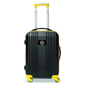 Denco NHL Boston Bruins Hardcase Two-Toned Luggage