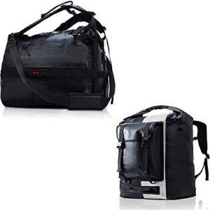 MIER Large Waterproof Duffel Bag Rolltop Dry Backpack