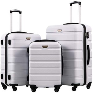 COOLIFE Luggage 3 Piece Set Suitcase Spinner