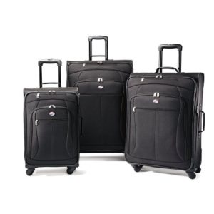 American Tourister AT Pop 3-Piece Softside Spinner Wheel Luggage Set