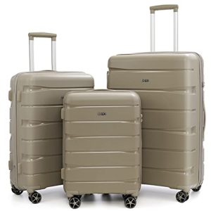 Luggage suitcase 3 piece set TSA Lock