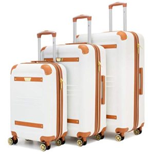 3 Piece Set Expandable Spinner Luggage