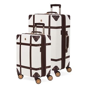 SwissGear Hardside Luggage Trunk with Spinner Wheels