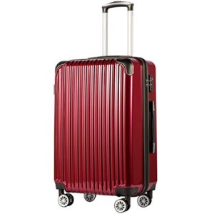 Coolife Luggage Expandable(only 28") Suitcase