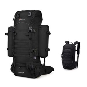 65+10L Hiking Backpack+Hydration Backpack