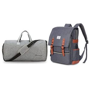 Laptop Backpack Garment Bag with Shoulder Strap