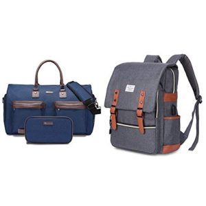 Modoker Vintage Laptop Backpack for Women Men