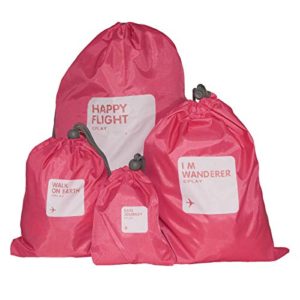 BINGONE Nylon 4-in-1 Drawstring Bags / Ditty Bag