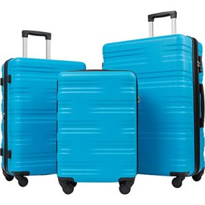 Flieks Luggage Set 3 Piece with TSA Lock