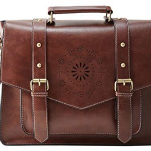 ECOSUSI Women's Briefcase Messenger Laptop Bag