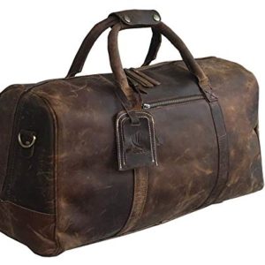 Travel Overnight Weekend Leather Bag