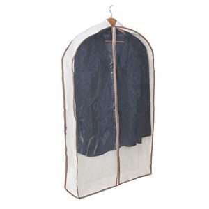 Smart Design Canvas Gusseted Garment Bag Hanger