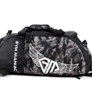 Gym Maniac GM 3-Way Gym Bag