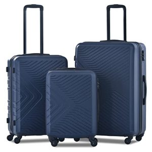 Merax 3 Piece Luggage Set Hardside