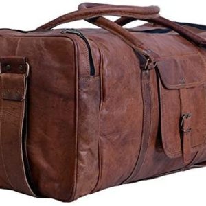 Travel Overnight Weekend Leather Bag