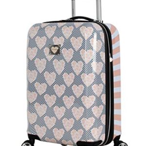 Carry On Lightweight Durable Suitcase With 8-Rolling Spinner